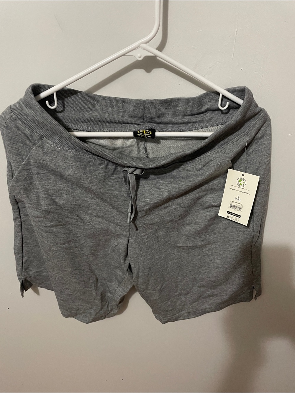 Athletic Works Gray Women's Drawstring Athletic Shorts